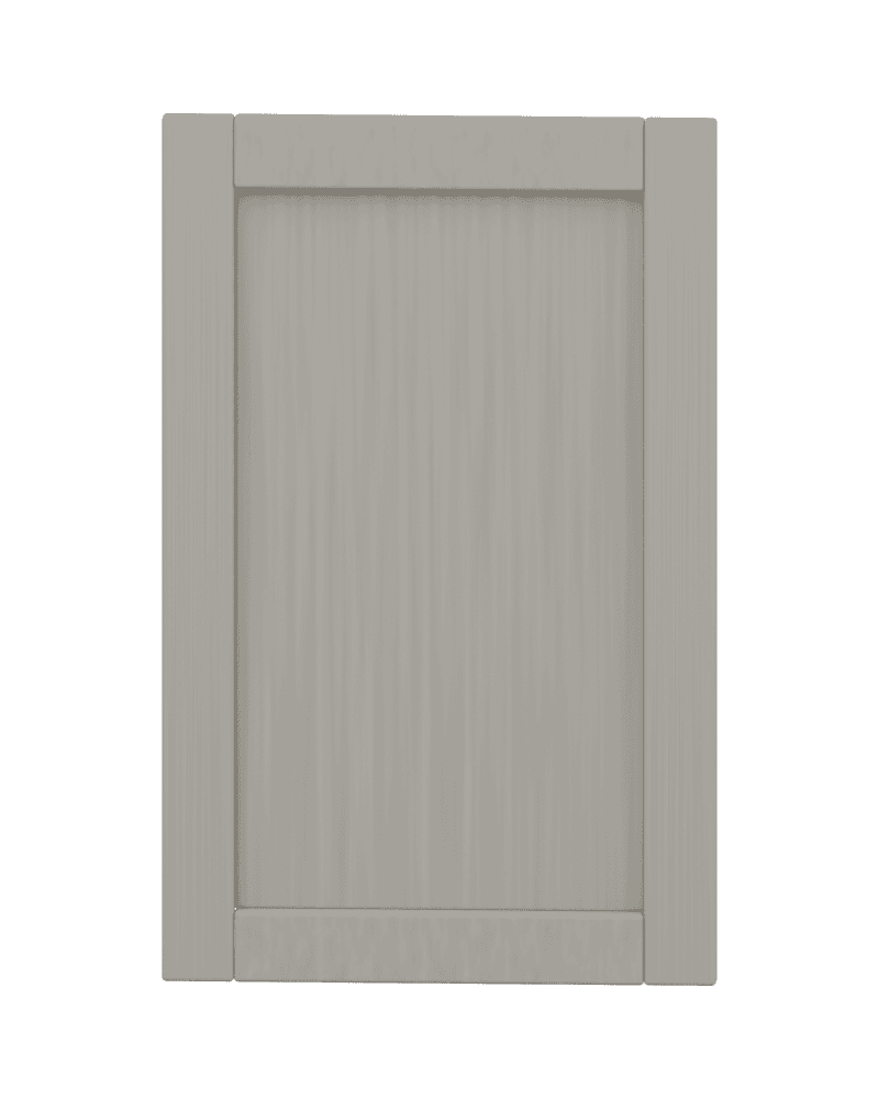 Sand Pebble cabinet door, matte Blender finish study SP