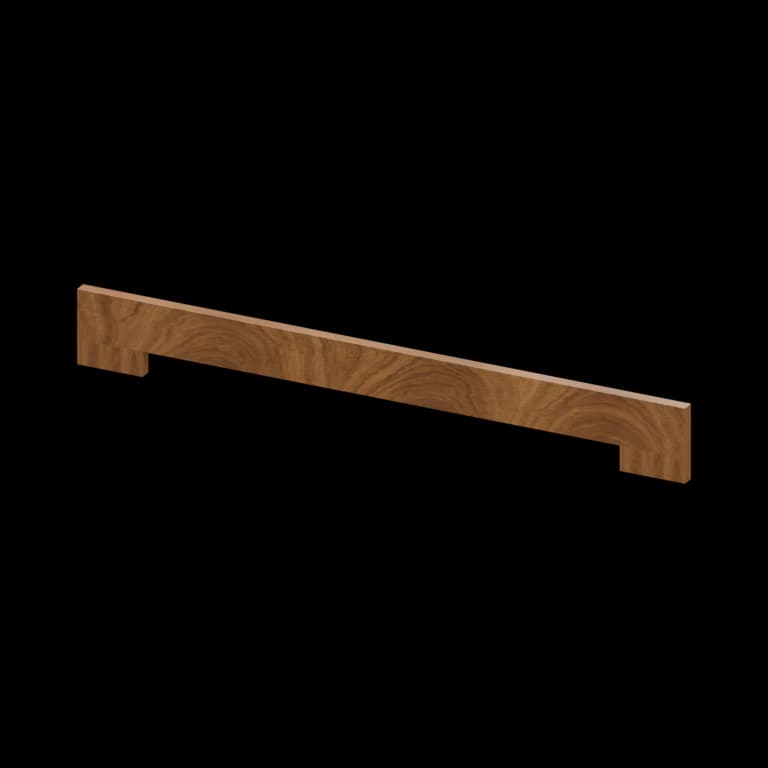 Kingston 37-in Cabinet Valance (VAL37) in Walnut