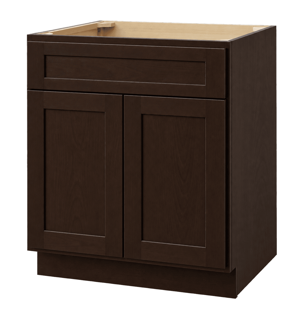 Kingston 30-in Vanity Sink Base Cabinet in Espresso
