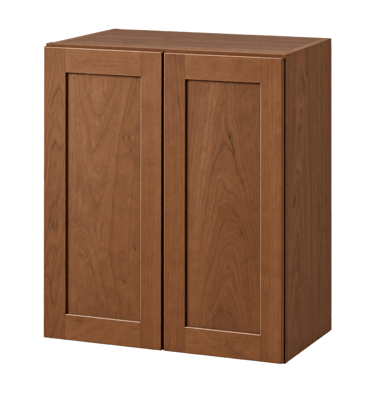 Created visualization of Kingston 24-in Wall Cabinet in Walnut