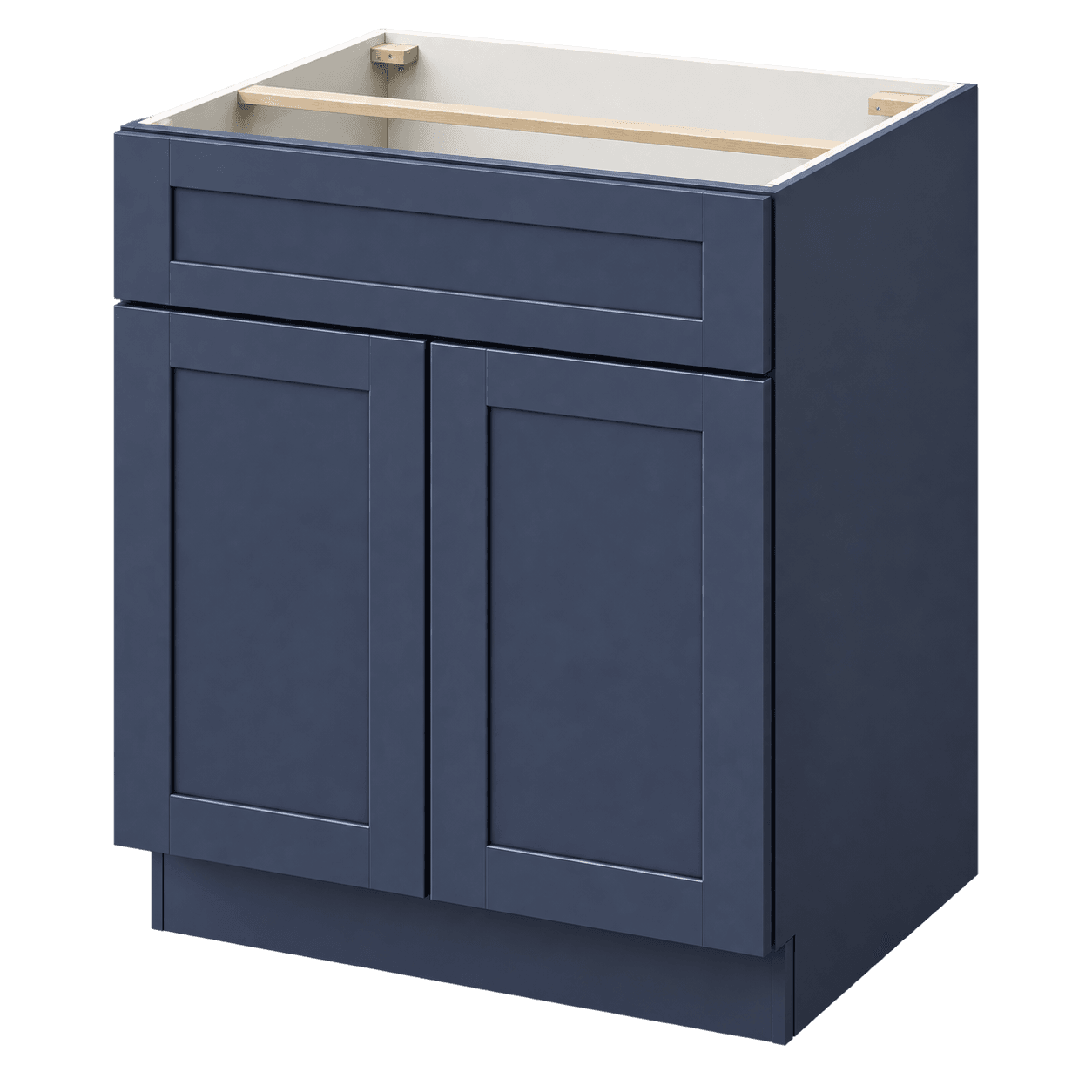 Created visualization of Centerville 24-in Base Cabinet in Navy Blue