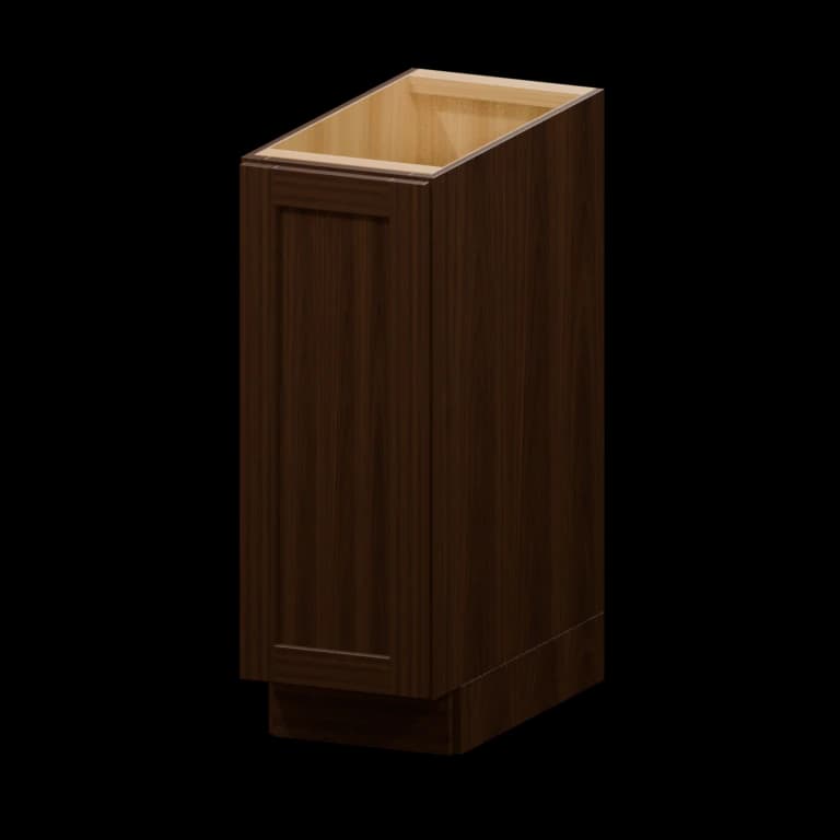 Kingston 12-in Full-Height Door Base Cabinet (B12-FH) in Espresso