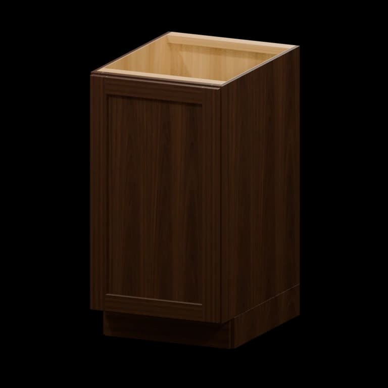Kingston 18-in Full-Height Door Base Cabinet (B18-FH) in Espresso