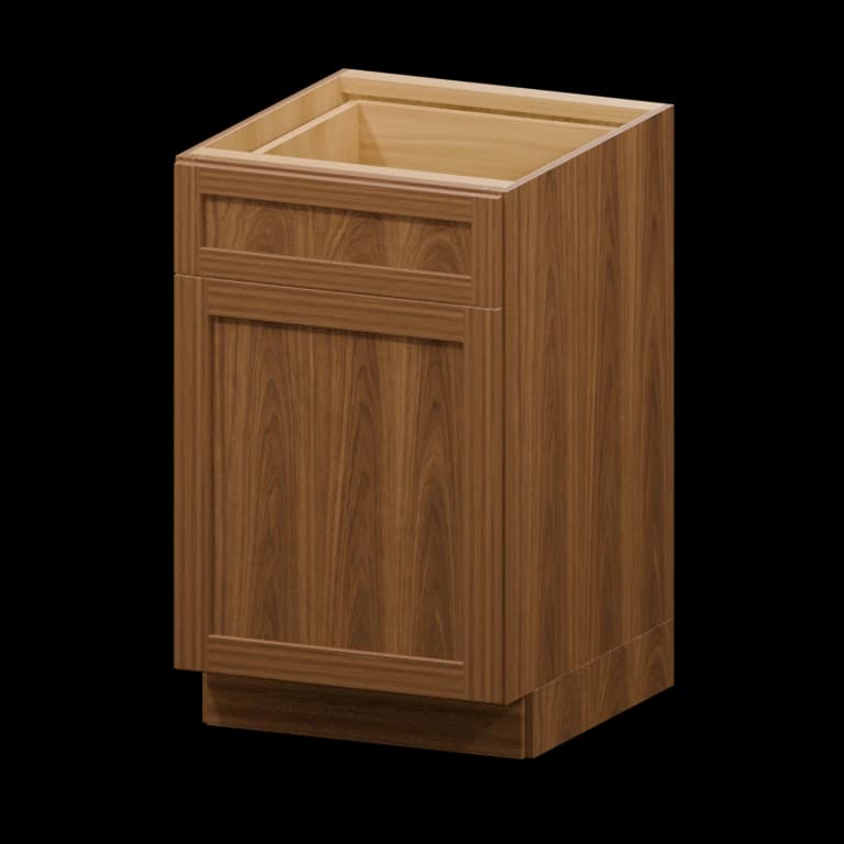 Kingston 21-in Base Cabinet (B21) in Walnut