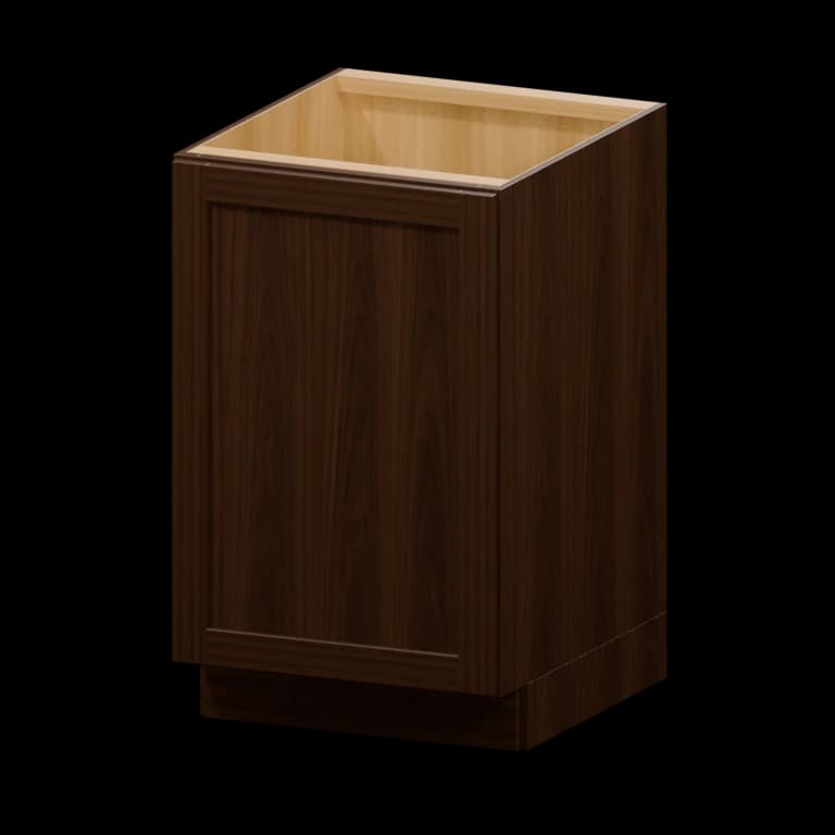 Kingston 21-in Full-Height Door Base Cabinet (B21-FH) in Espresso