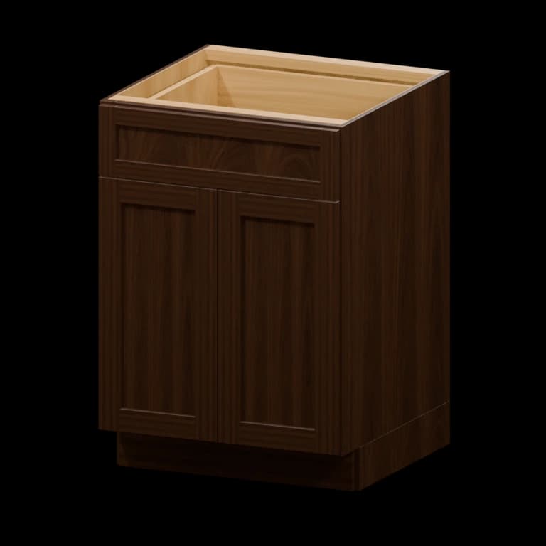 Hudson 24-in Base Cabinet in Espresso