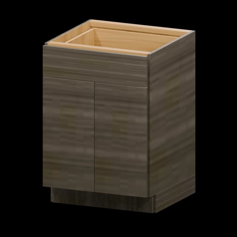 Auburn 24-in Base Cabinet (B24) in Legno Queenston