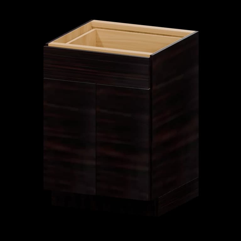 Auburn 24-in Base Cabinet (B24) in Ultra Wenge