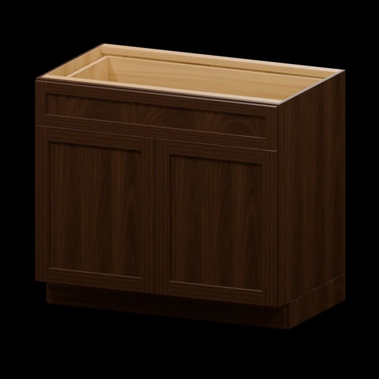 Kingston 39-in Base Cabinet (B39) in Espresso
