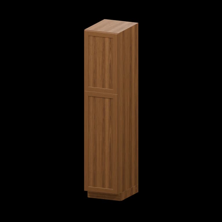 Hudson 18-in Utility Pantry Cabinet in Walnut