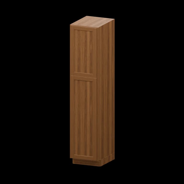 Fairview 18-in Utility Pantry Cabinet in Walnut