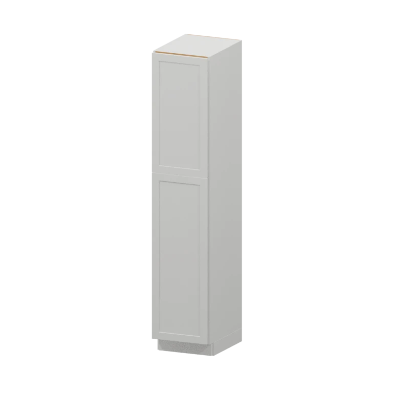 Centerville 18-in Utility Pantry Cabinet (TU189024) in White Shaker
