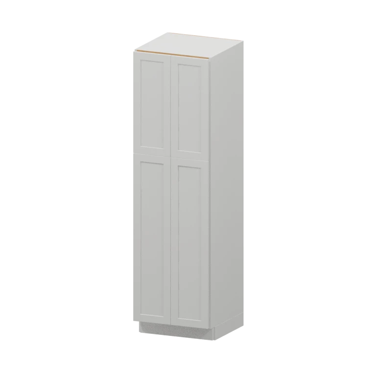 Centerville 24-in Utility Pantry Cabinet (TU248424) in White Shaker