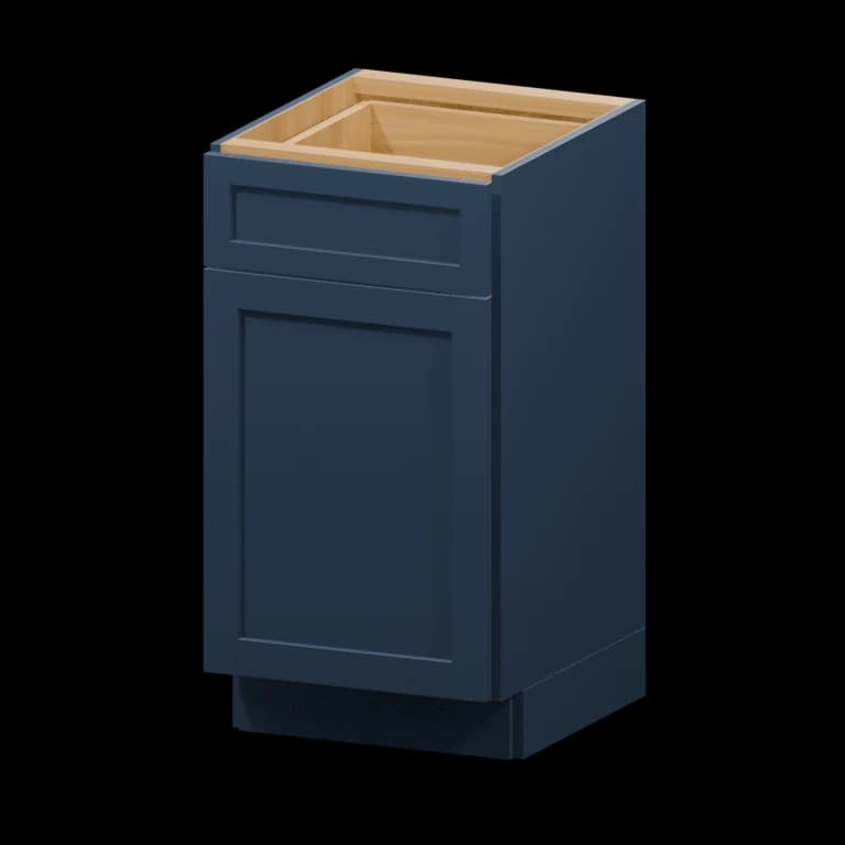 Centerville 18-in Vanity Base Cabinet (VB18) in Navy Blue