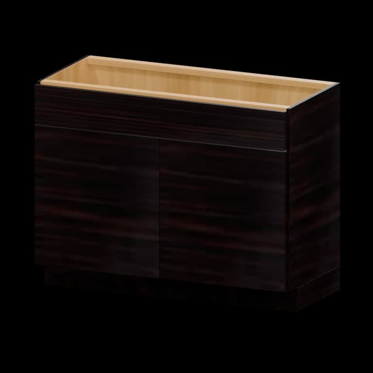 Auburn 45-in Vanity Sink Base Cabinet (VSB45) in Ultra Wenge