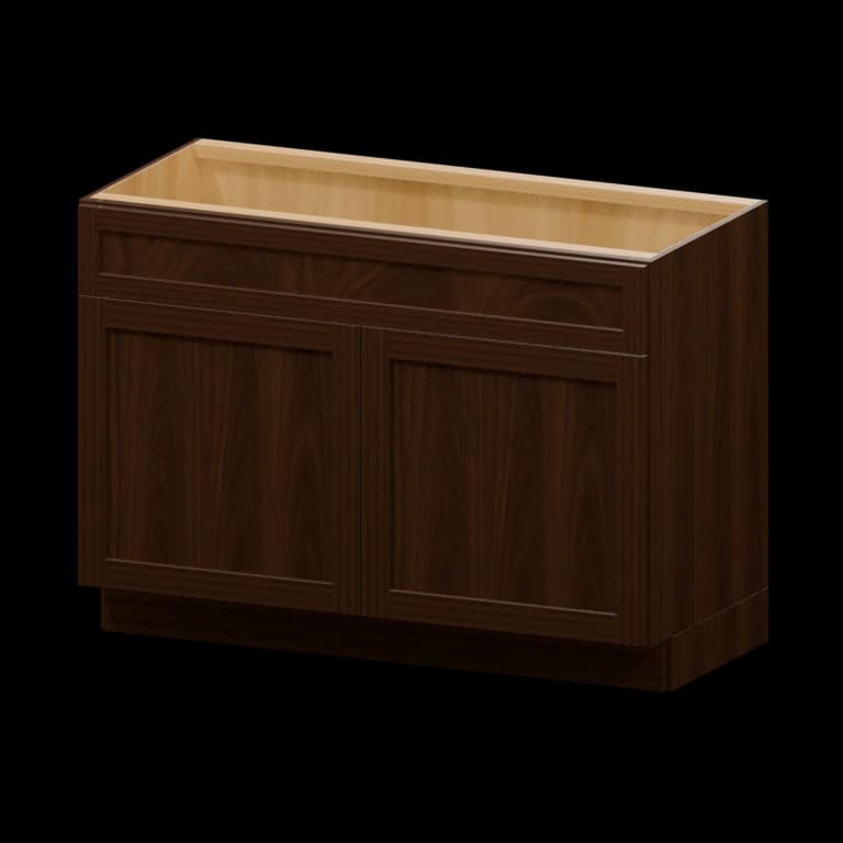 Kingston 45-in Vanity Sink Base Cabinet (VSB45VH) in Espresso