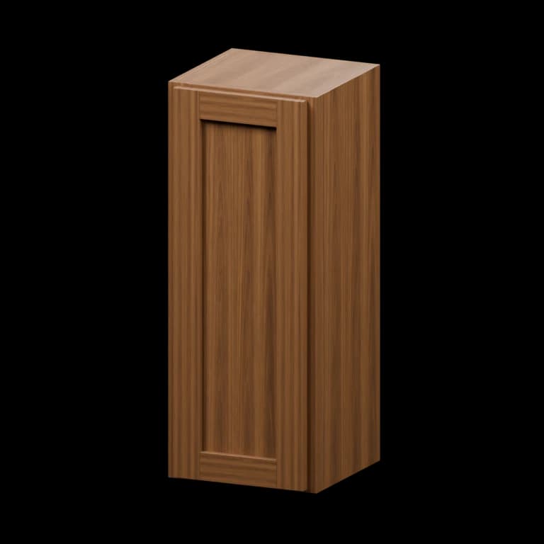 Fairview 12-in Wall Cabinet (W1230) in Walnut