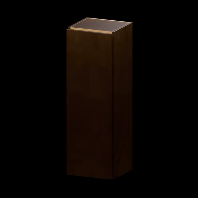 Auburn 12-in Wall Cabinet (W1236) in Dark Chocolate