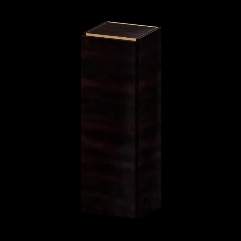 Burlington 12-in Wall Cabinet (W1236) in High Gloss Wenge