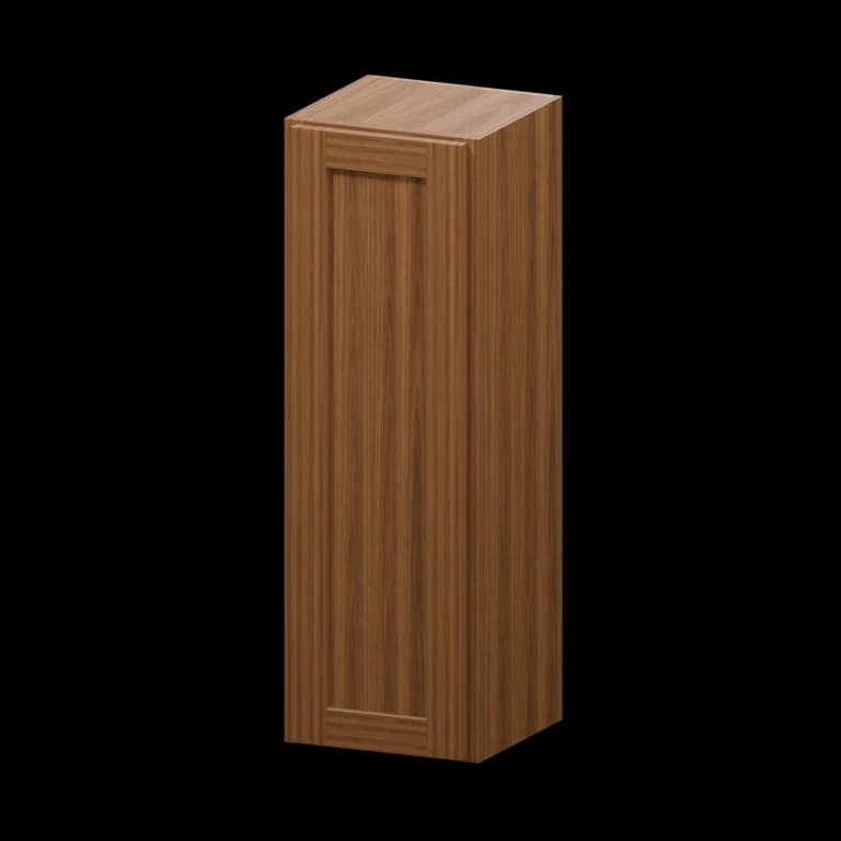 Fairview 12-in Wall Cabinet (W1236) in Walnut