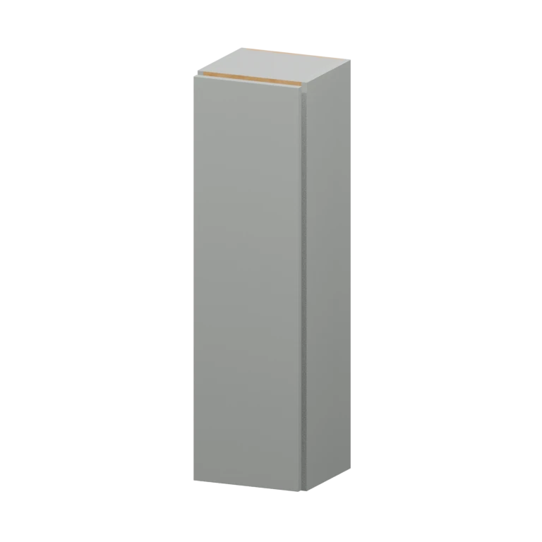 Auburn 12-in Wall Cabinet (W1242) in Solid Platinum