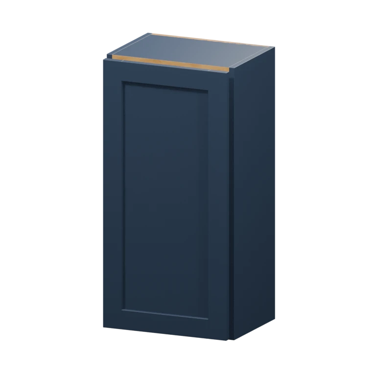Centerville 15-in Wall Cabinet (W1530) in Navy Blue