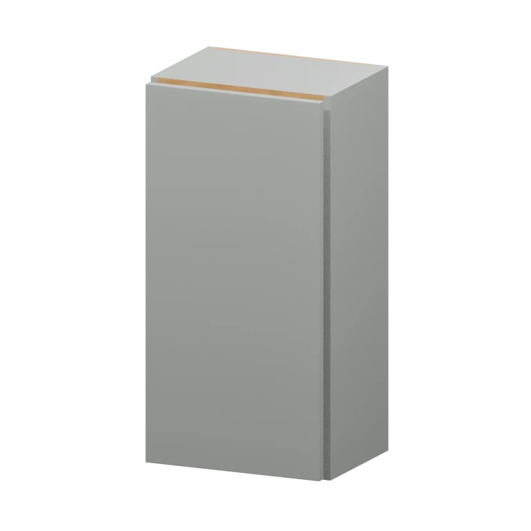 Auburn 15-in Wall Cabinet (W1530) in Solid Platinum