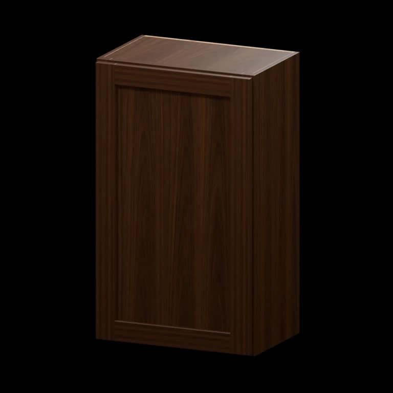 Kingston 18-in Wall Cabinet (W1830) in Espresso