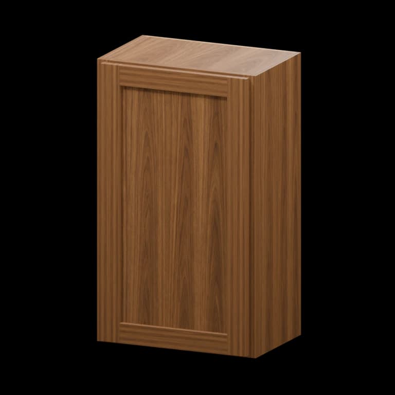 Fairview 18-in Wall Cabinet (W1830) in Walnut