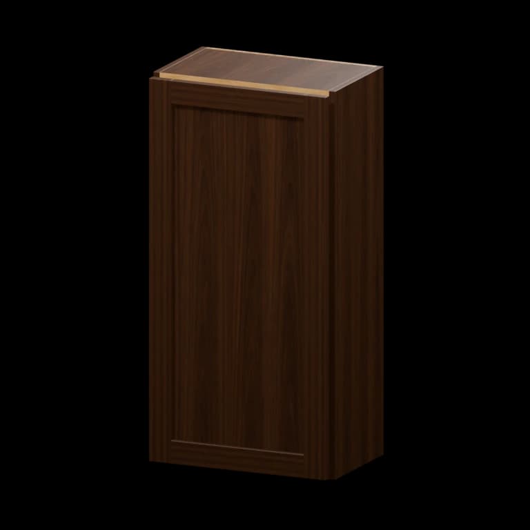 Centerville 18-in Wall Cabinet (W1836) in Espresso Shaker