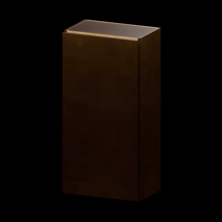 Auburn 18-in Wall Cabinet (W1836) in Dark Chocolate