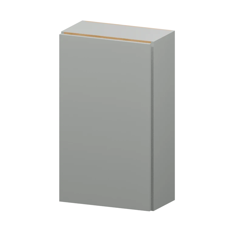 Auburn 21-in Wall Cabinet (W2136) in Solid Platinum
