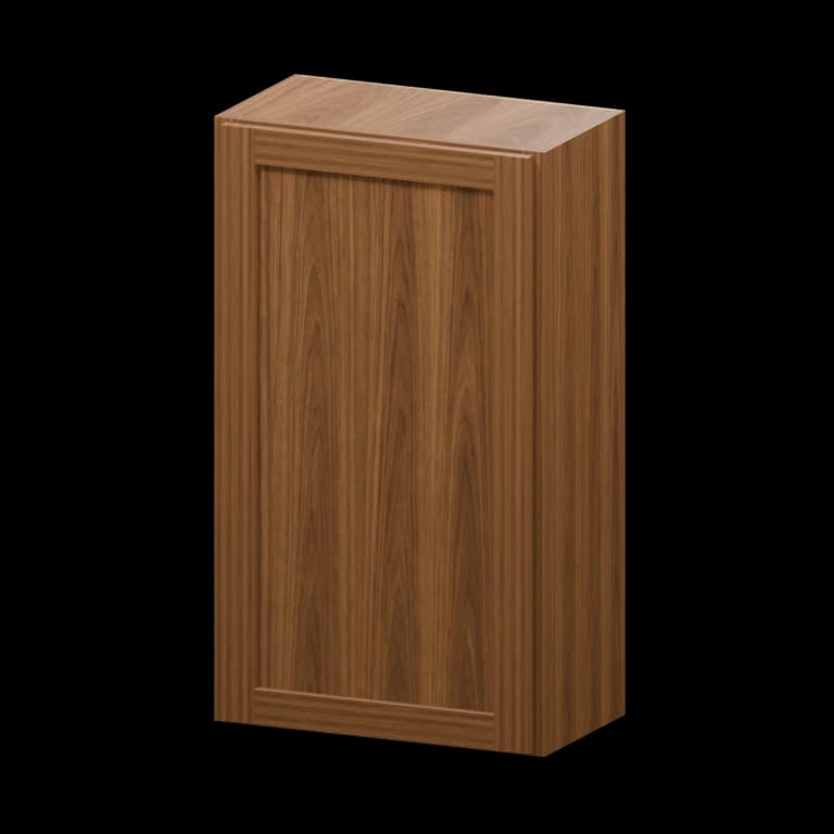 Fairview 21-in Wall Cabinet (W2136) in Walnut