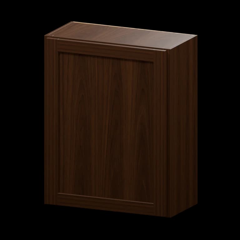 Fairview 24-in Wall Cabinet (W2430) in Espresso