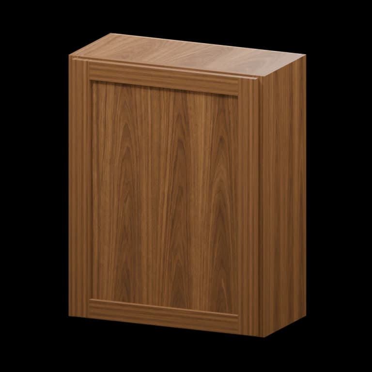 Fairview 24-in Wall Cabinet in Walnut