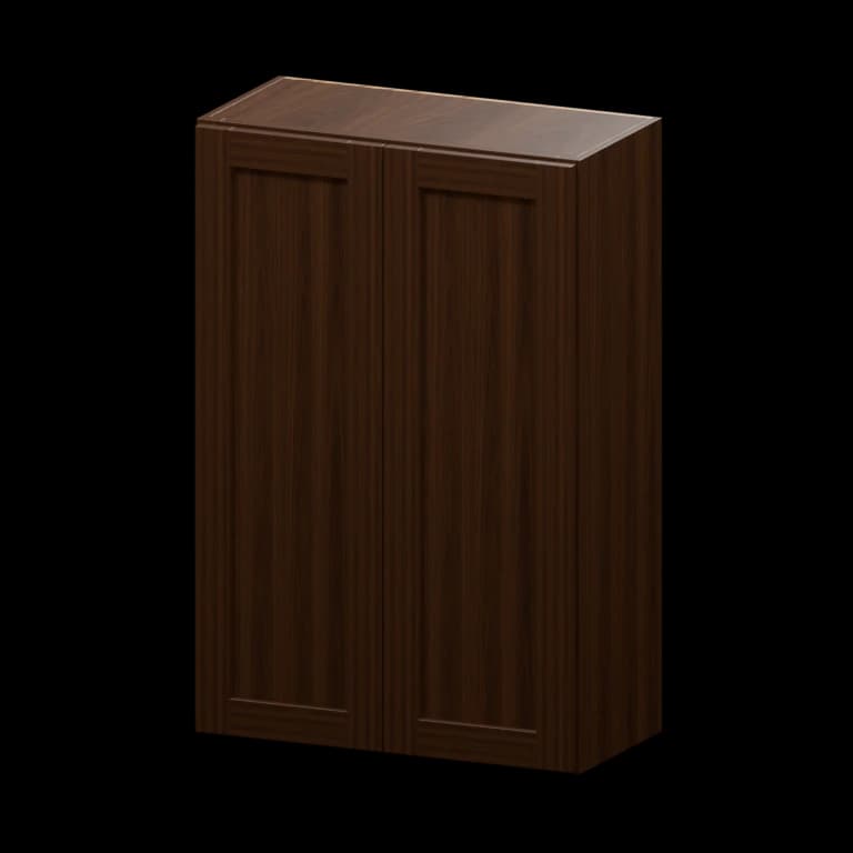 Kingston 24-in Wall Cabinet (W2436) in Espresso