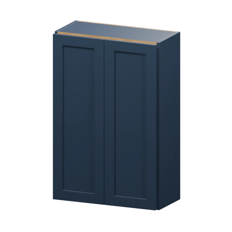 Centerville 24-in Wall Cabinet (W2436) in Navy Blue
