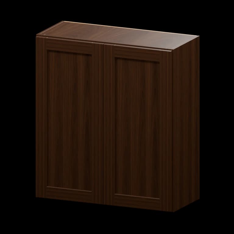 Kingston 27-in Wall Cabinet (W2730) in Espresso