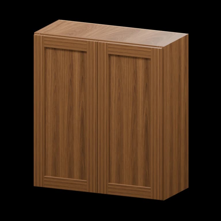 Kingston 27-in Wall Cabinet (W2730) in Walnut