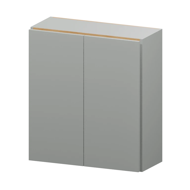 Auburn 27-in Wall Cabinet (W2730) in Solid Platinum