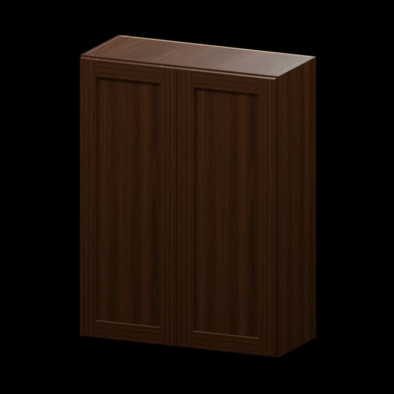 Kingston 27-in Wall Cabinet (W2736) in Espresso