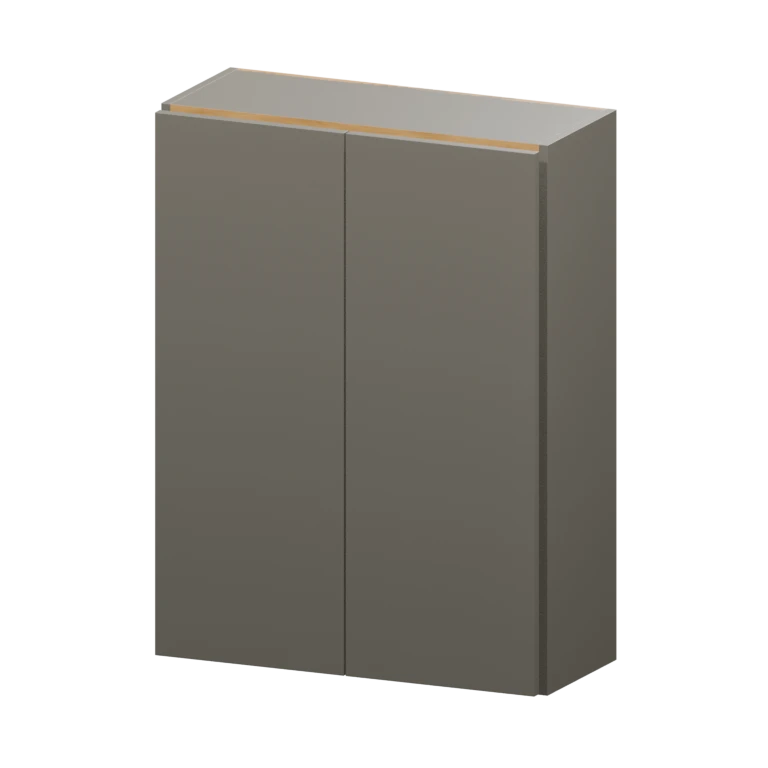 Auburn 27-in Wall Cabinet (W2736) in Solid Moonlight