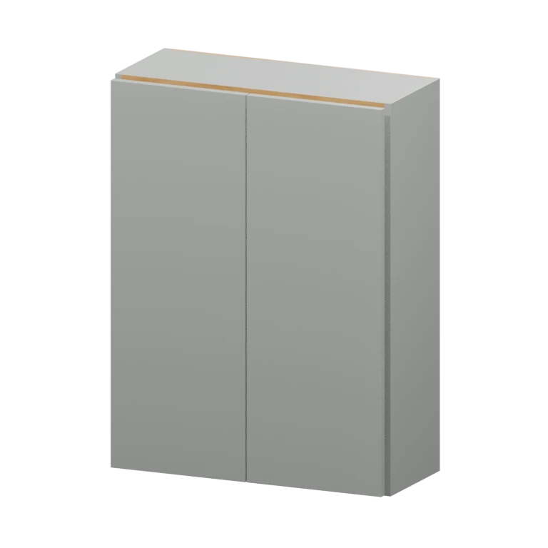 Auburn 27-in Wall Cabinet (W2736) in Solid Platinum