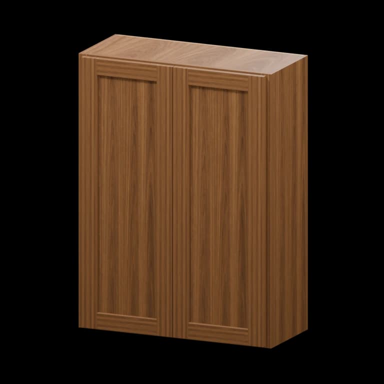 Fairview 27-in Wall Cabinet (W2736) in Walnut