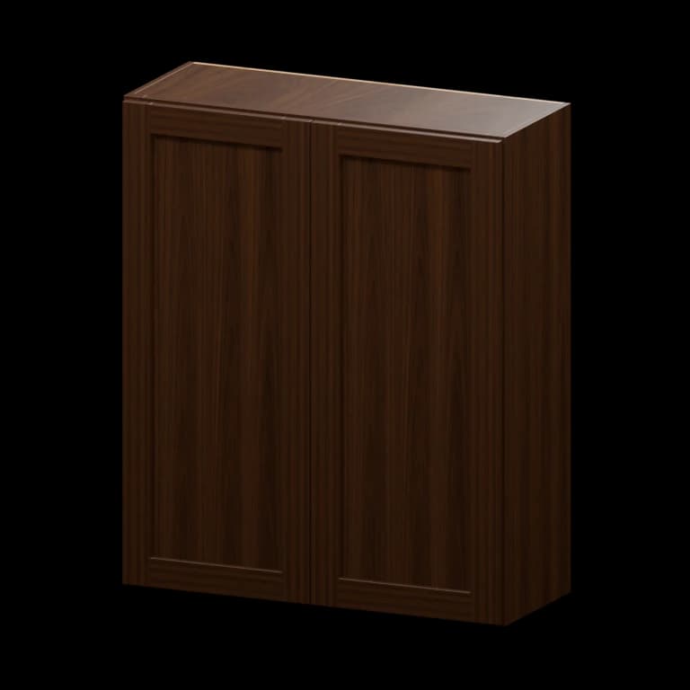 Kingston 30-in Wall Cabinet (W3036) in Espresso