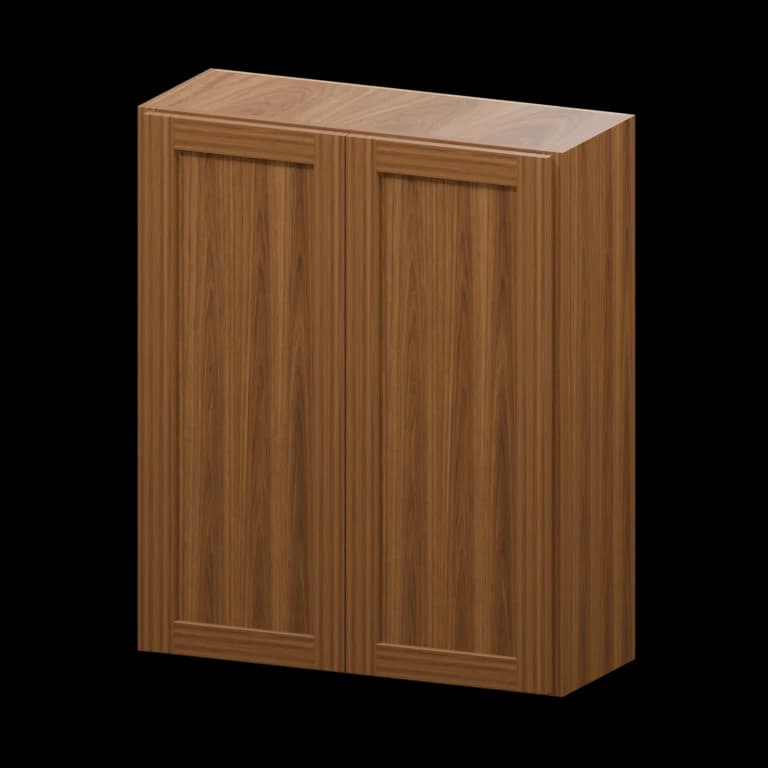 Fairview 30-in Wall Cabinet (W3036) in Walnut