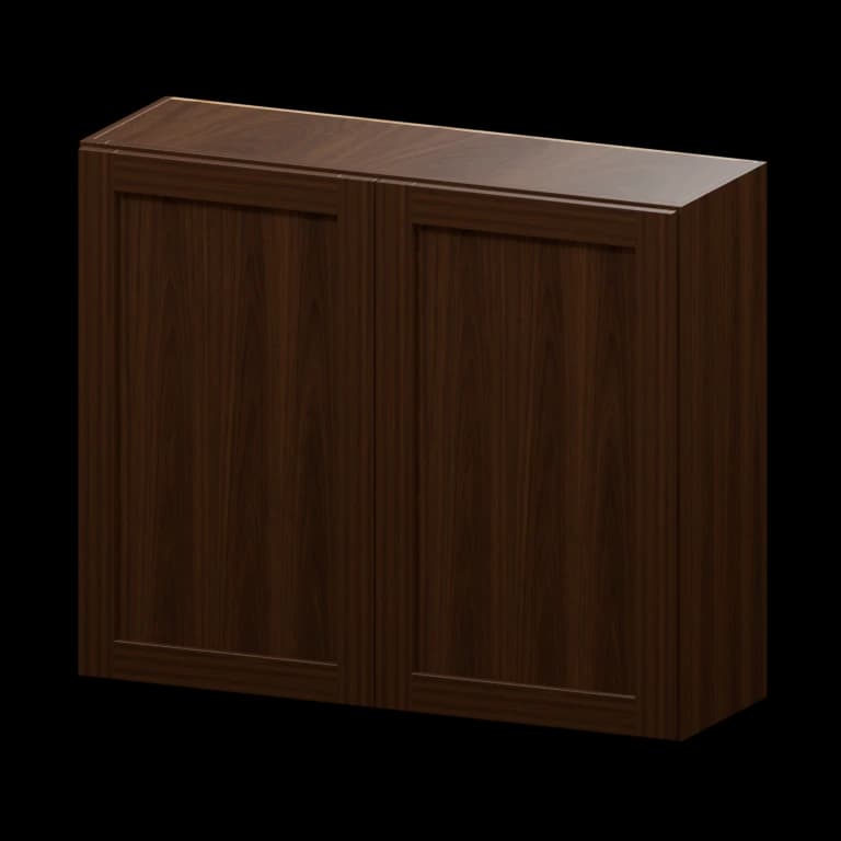 Kingston 36-in Wall Cabinet (W3630) in Espresso