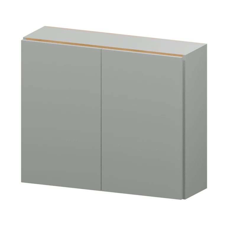 Auburn 36-in Wall Cabinet (W3630) in Solid Platinum