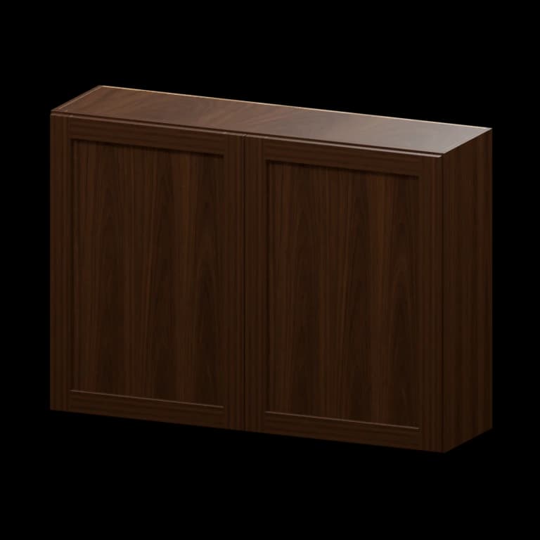 Kingston 42-in Wall Cabinet (W4230) in Espresso
