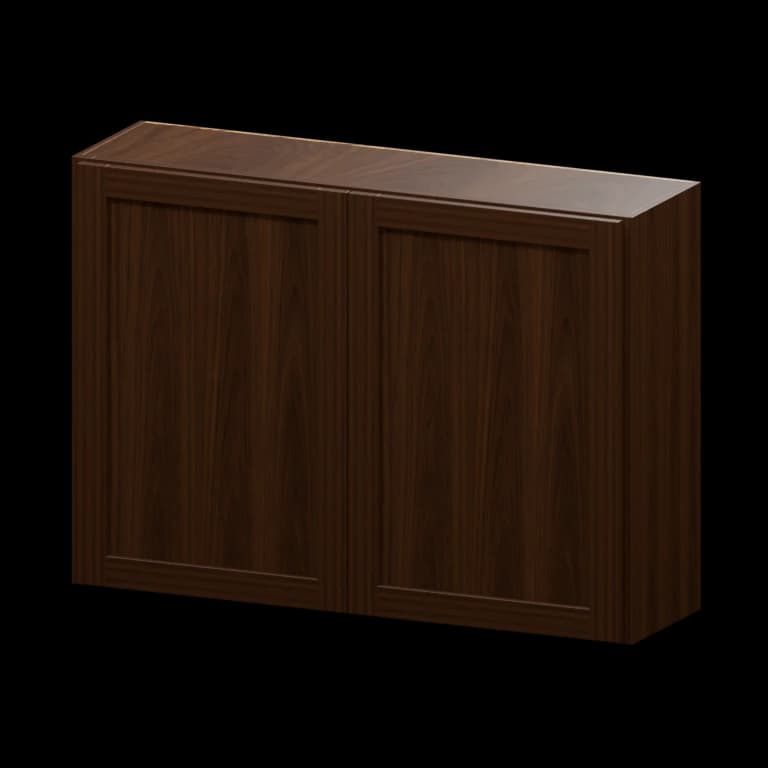 Fairview 42-in Wall Cabinet (W4230) in Espresso